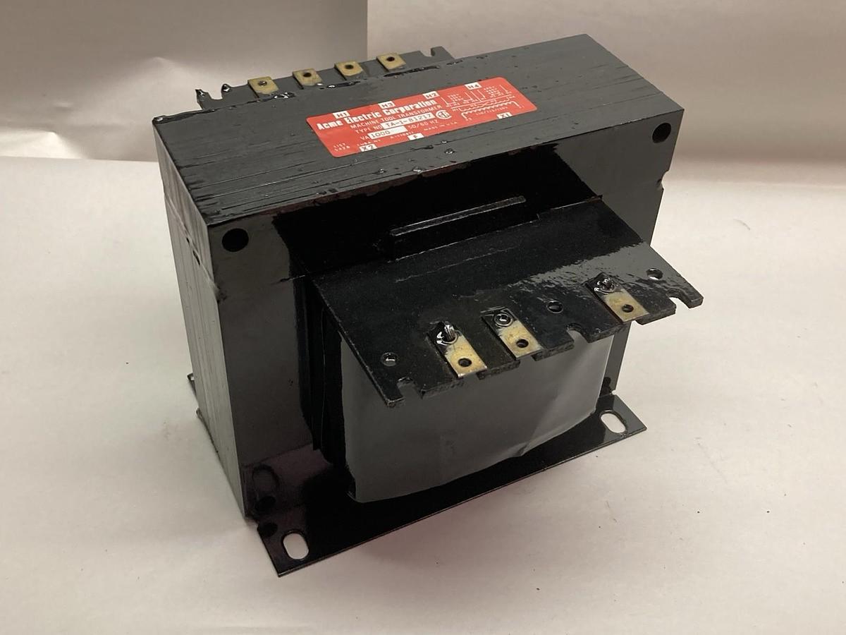 Used Acme Electric Corporation,TA-1-81217,Machine Tool Transformer 1000VA 50/60Hz