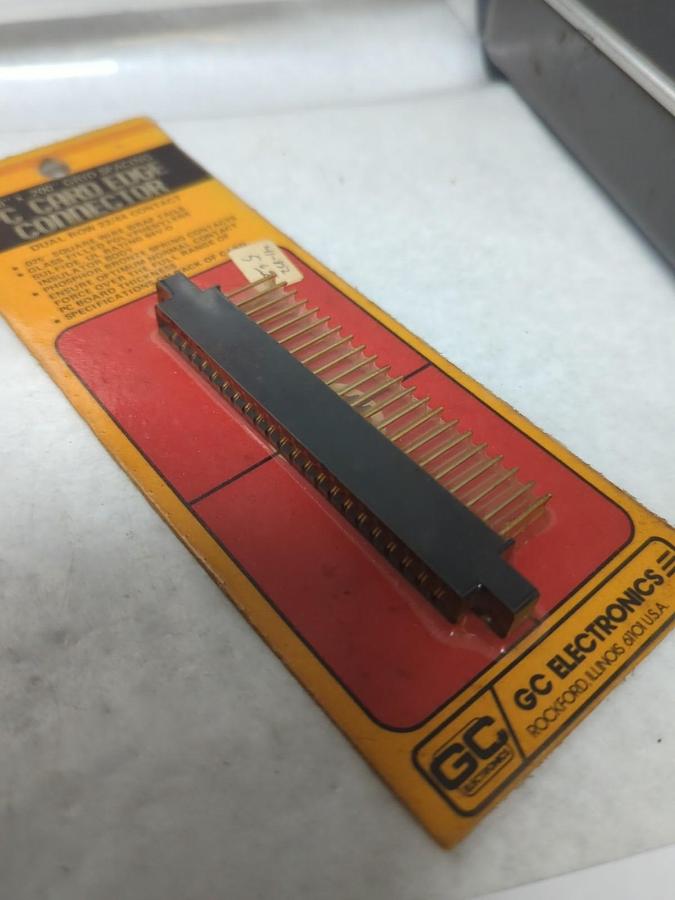 GC ELECTRONICS,41-852,DUAL ROW 22-POS 44-PIN PCB EDGE CONNECTOR LOT OF 3 NOS
