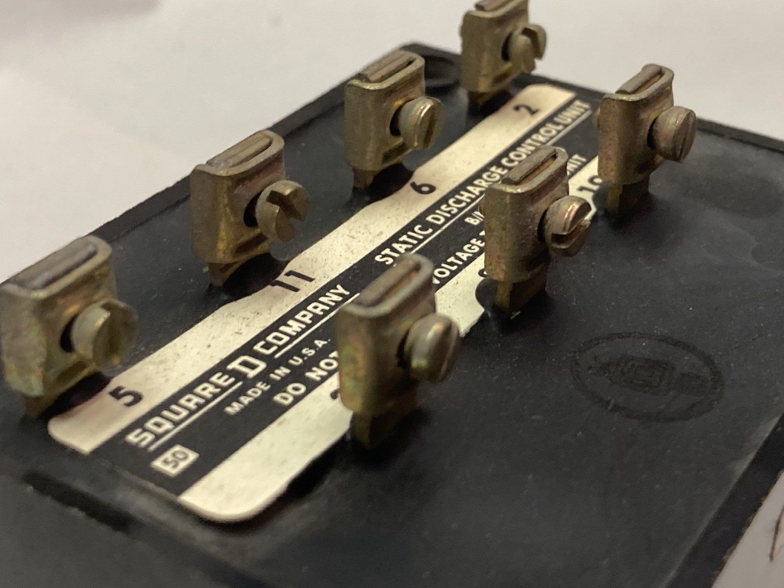 Used Square D,51124-369-50,Static Discharge Control Unit