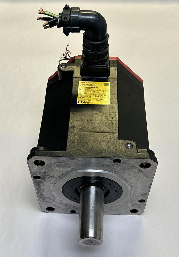 Used FANUC,A06B-0268-B100,AC SERVO MOTOR