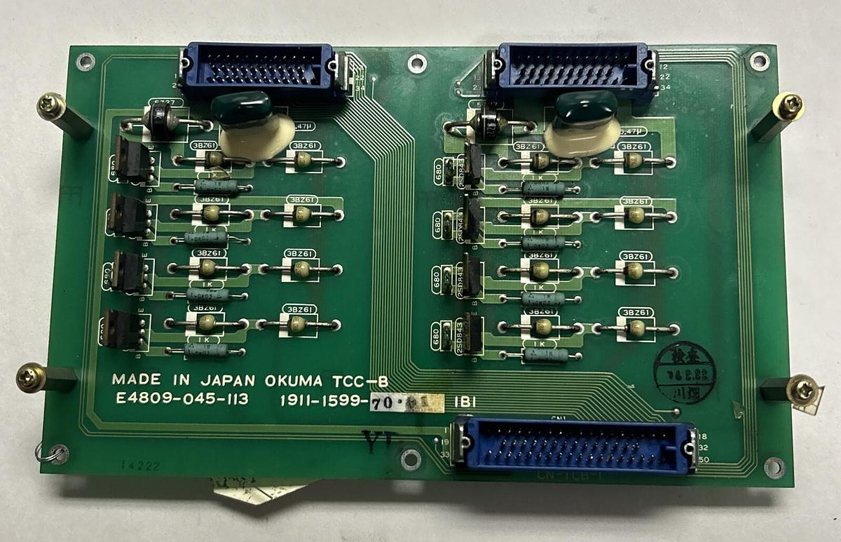 Used OKUMA,E4809-045-113,INTERFACE BOARD