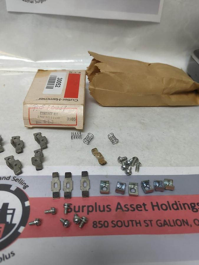 CUTLER-HAMMER,6-1-3,CONTACT KIT 3-POLE NOS