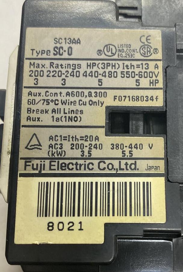 Used Fuji,SC-0,Starter