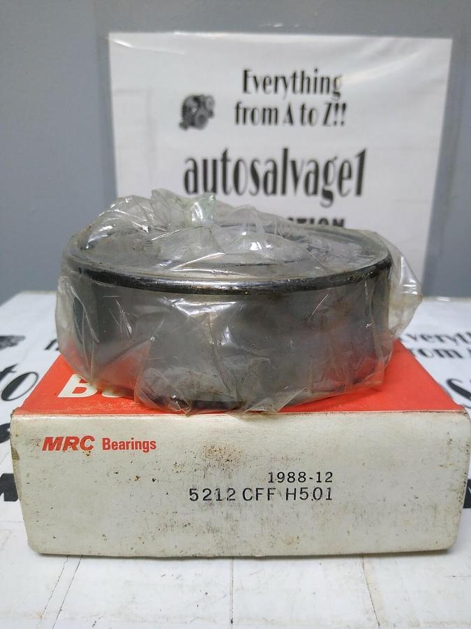 Used MRC,5212 CFF-H501,Double Row Contact Bearing NOS