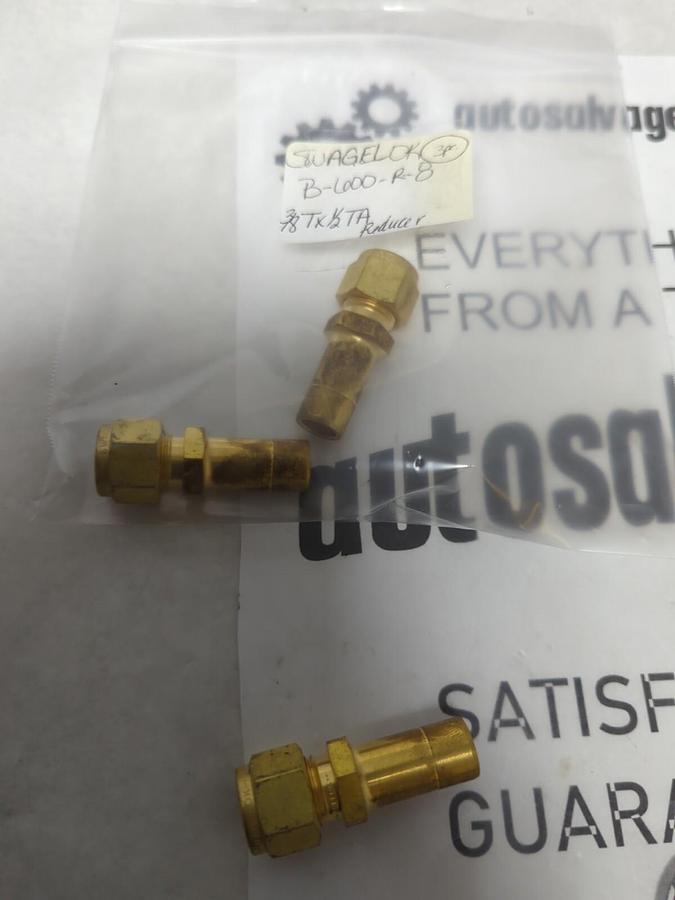 SWAGELOK,B-600-R-8,3/8TX1/2TA REDUCER LOT OF 3 NOS