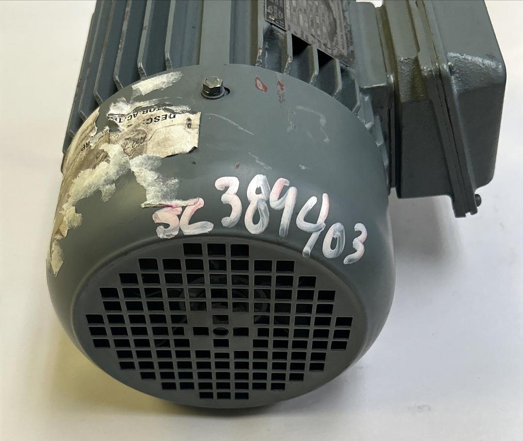 Used WORLDWIDE,WWEI-12-145T,ELECTRIC MOTOR 1HP 1145RPM 230/460V 145T FRAME