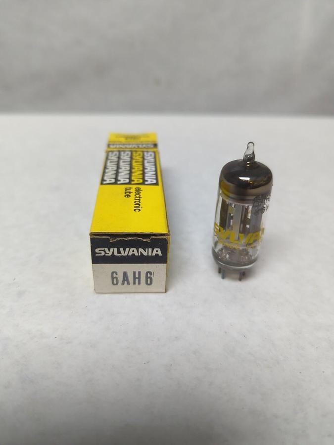 SYLVANIA,6AH6,ELECTRONIC TUBE NOS