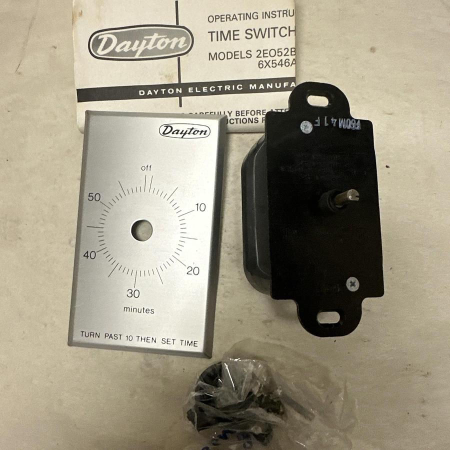 Dayton,6X546A,60 Minute Timer