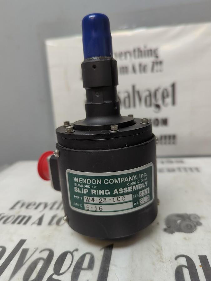 WENDON,W4-23-100,SLIP RING ASSEMBLY ROTARY ENCODER NOS