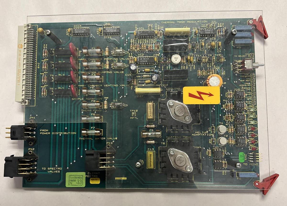 Used PRINTELEC,5930088-1,THERMAL TANK REGULATION BAORD