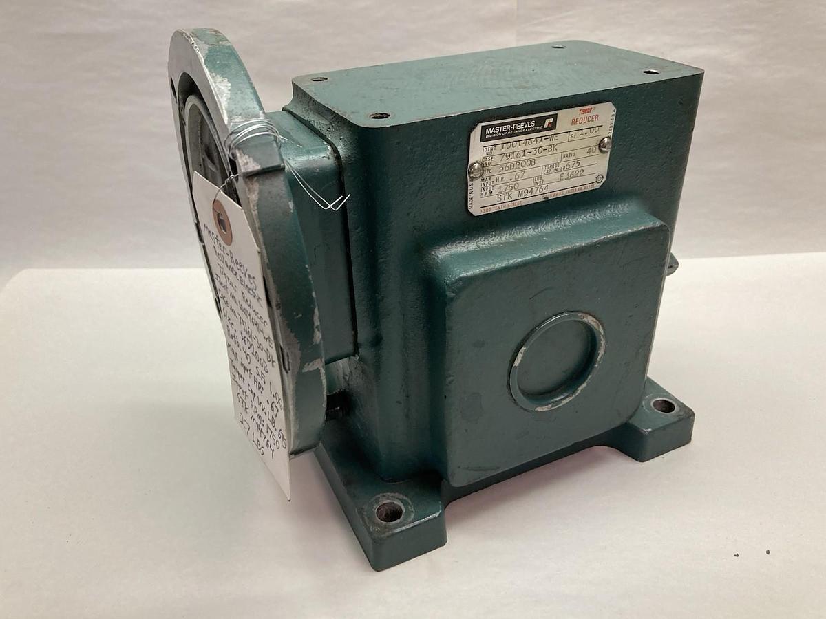 Tigear,79161-30-BK,Gear Reducer 0.67Hp 1750rpm Ratio 40:1