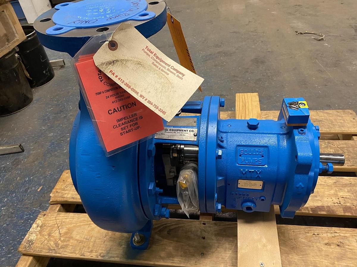 Used GOULDS,713F549W3,CENTRIFUGAL PUMP 3196 4X6-10G B07761