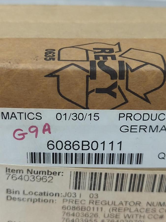 NUMATICS,6086B0111,PRECISION REGULATOR NOS
