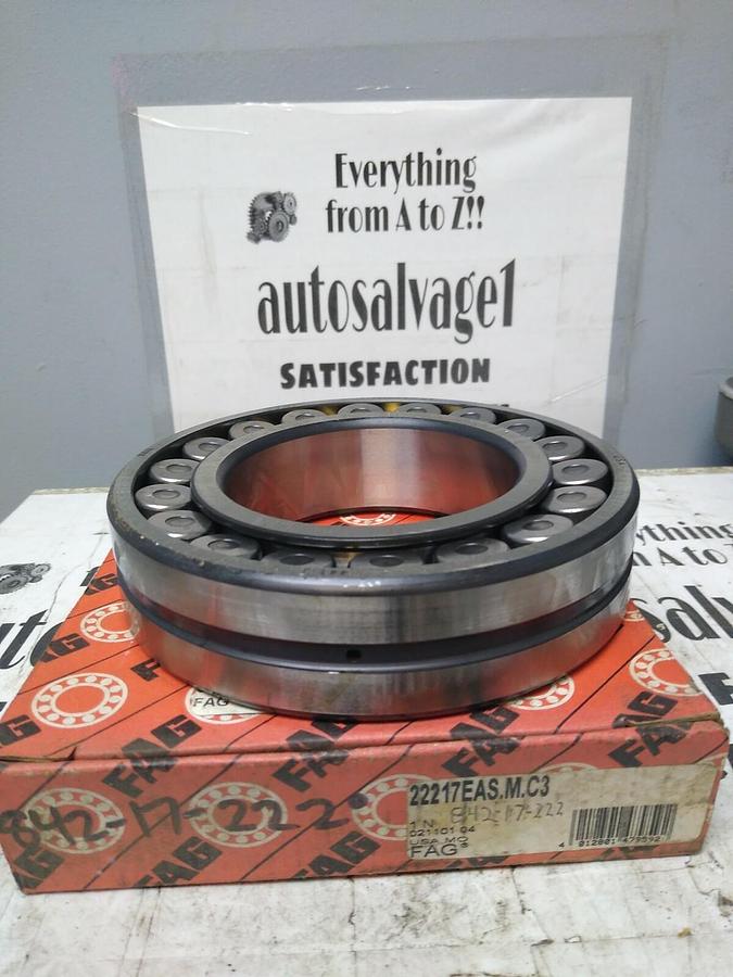 FAG,22217EAS-M-C3,SPHERICAL ROLLER BEARING NOS