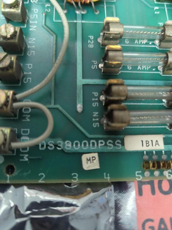 Used GE,DS3800DPSS1B,SITRON P/S BOARD PRE-OWNED