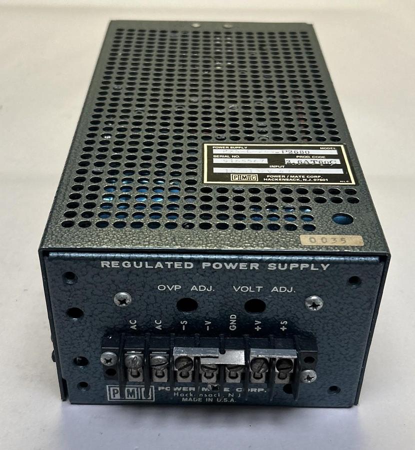 Used PMC,PXS-C-24V-P2680,REGULATED POWER SUPPLY