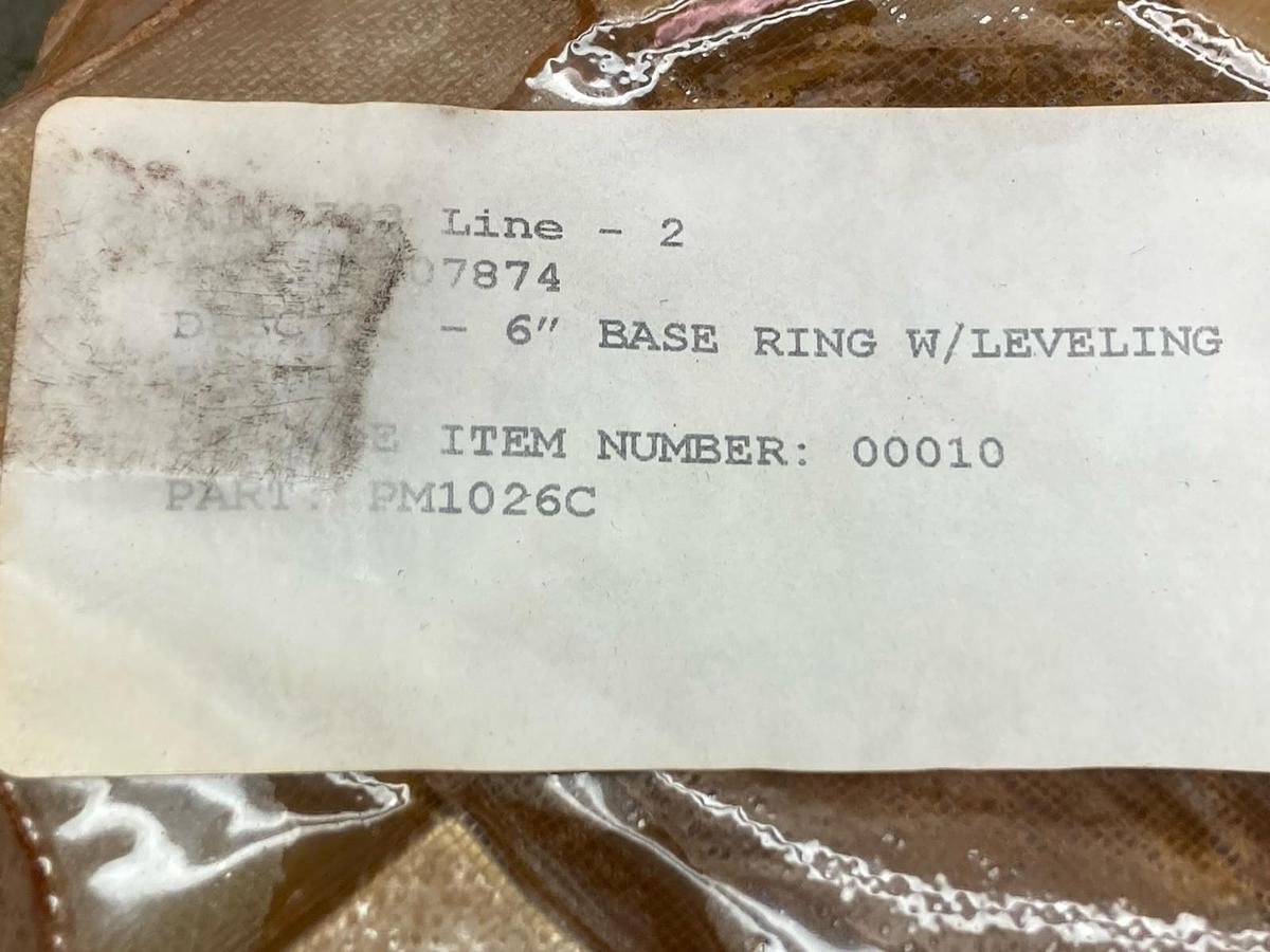 Used Kingsbury,PM1026C,Bearing Assembly Base Ring 6 Inch