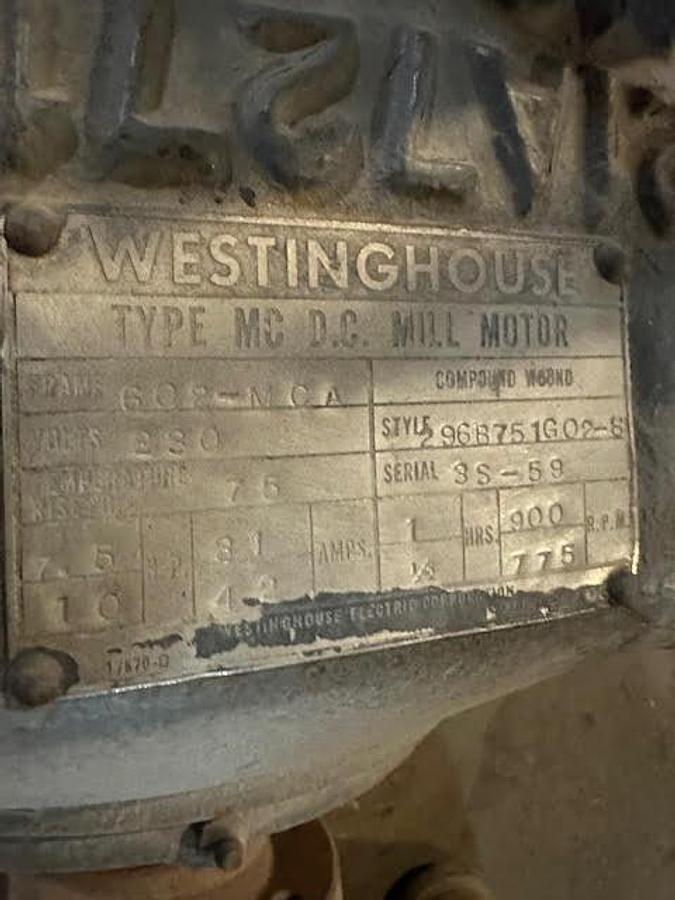 Used Westinghouse 7.5 602MCA