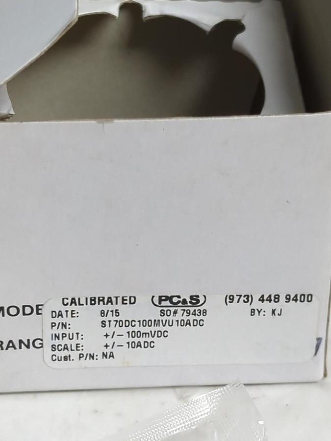 PC.S,ST70DC100MVU10ADC,PRESSURE GAUGE -10-0-+10 NOS