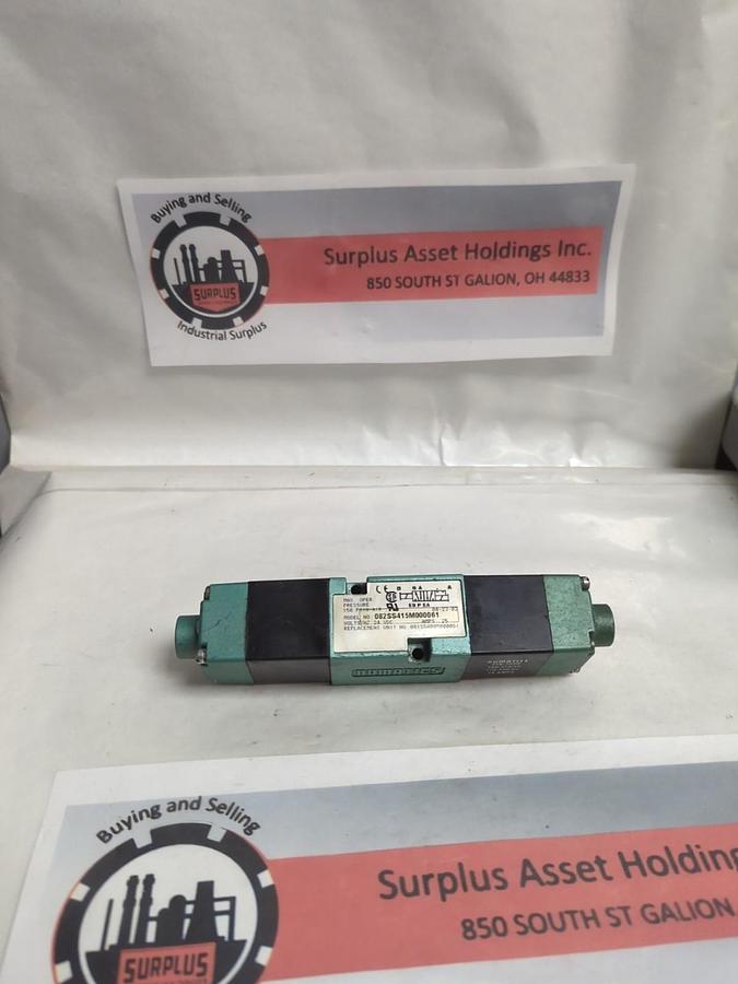 Used NUMATICS,082SS415M000061,SOLENOID VALVE AMP. 25 PRE-OWNED