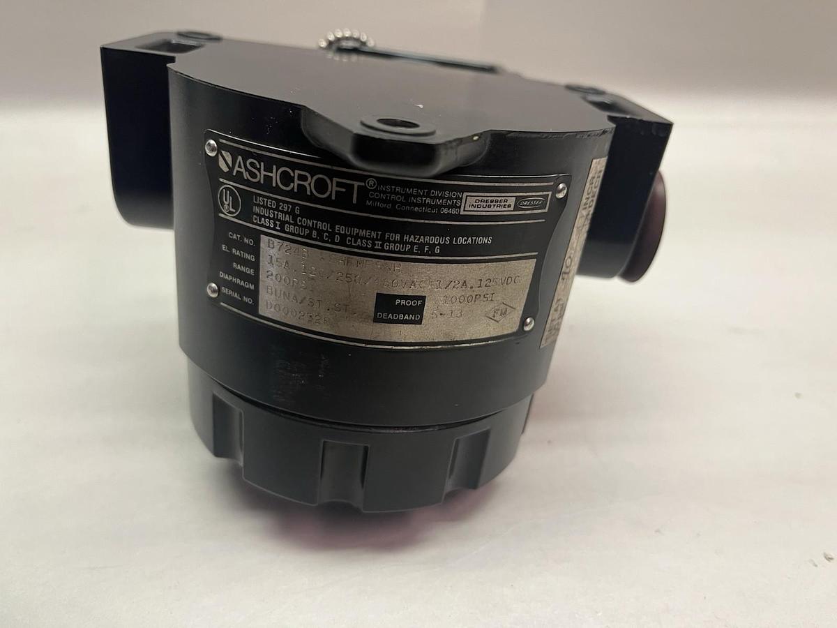 ASHCROFT,B724B-XCHFMFSNA,B SERIES PRESSURE SWITCH