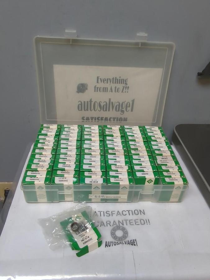 INA,HK1010,NEEDLE ROLLER BEARING 10X14X10MM LOT OF 72 NOS