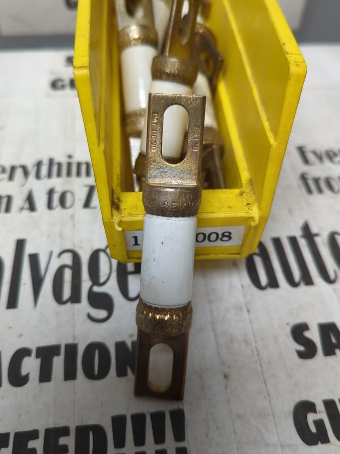 BUSSMANN,FWP-40,SEMI-CONDUCTOR 40 AMP FUSES LOT OF 18 NOS