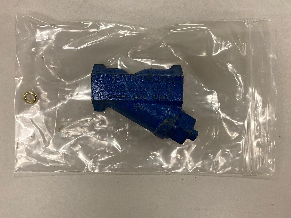 Titan,YS12-A126-GR.B,Cast Iron Threaded Female Strainer Valve 1/2 INCH