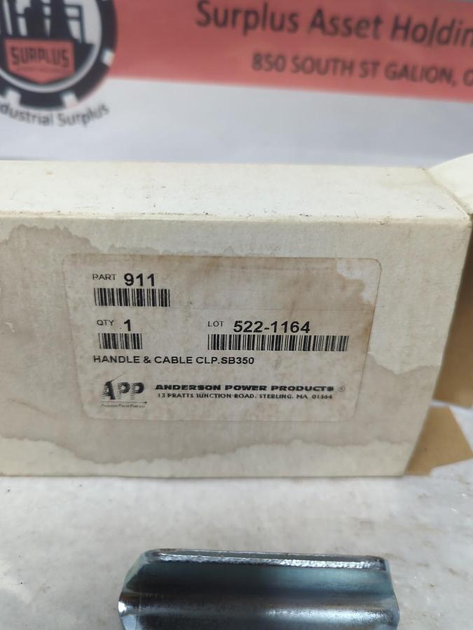 ANDERSON POWER,911,HANDLE & CABLE CLAMP SB350 NOS