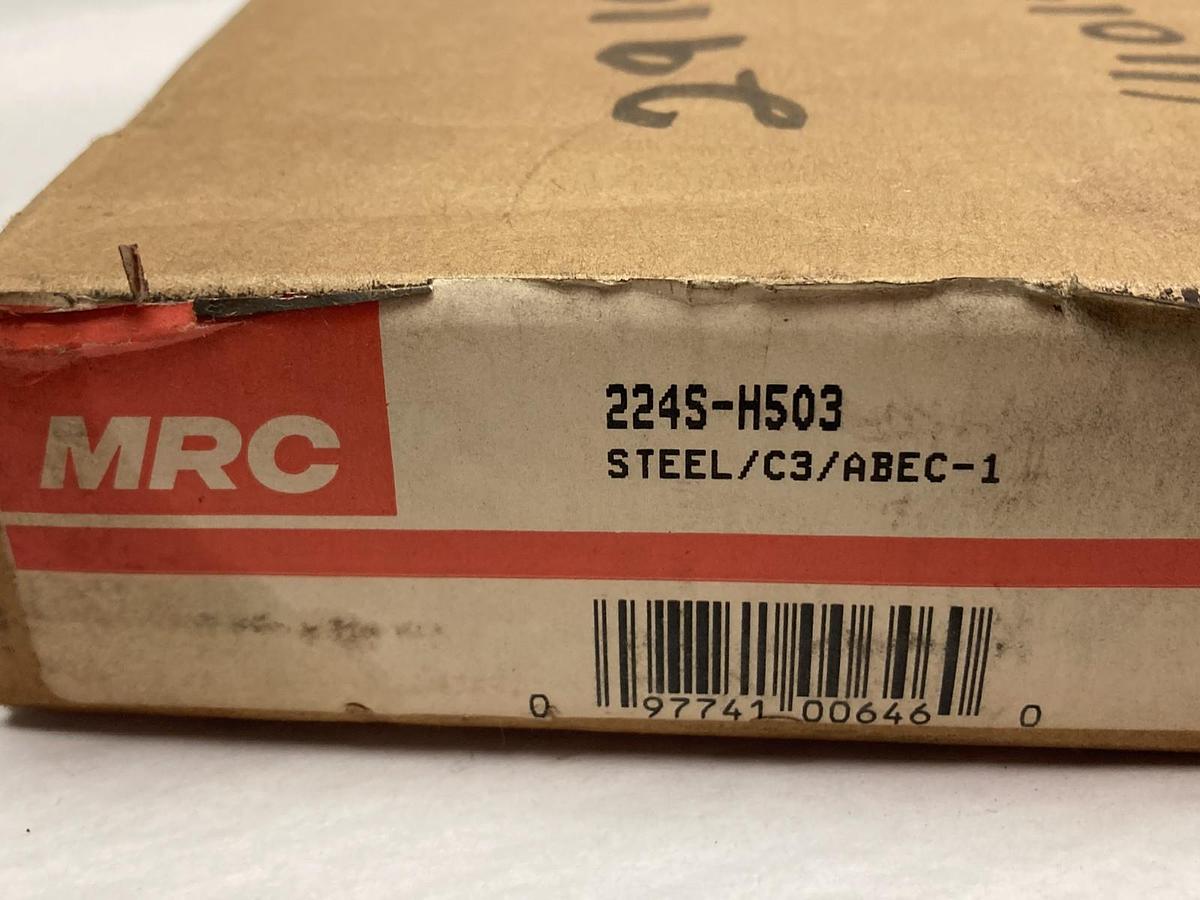 Used MRC,224S-H503,Ball Bearing Steel/C3/ABEC-1