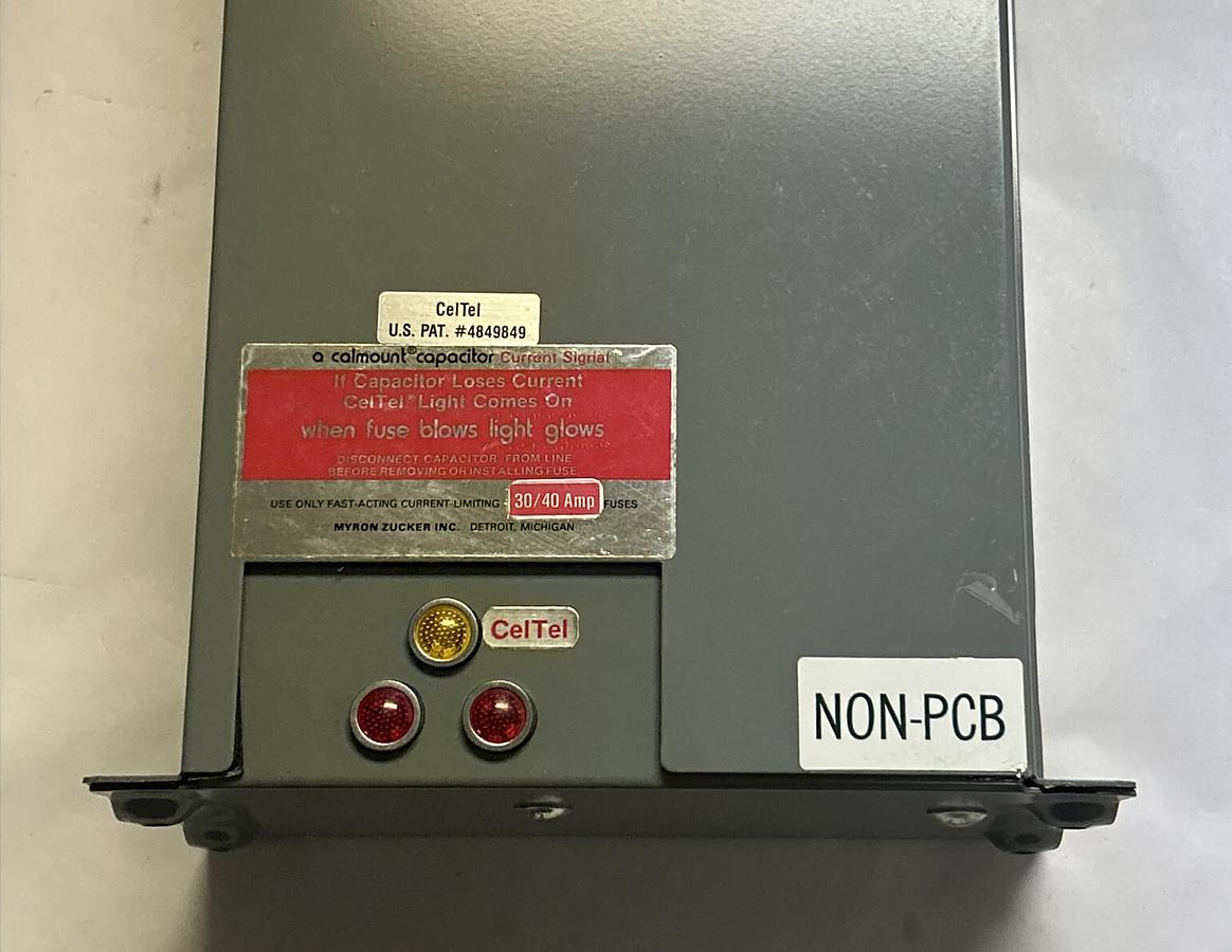 MYRON ZUCKER,KIM43015-3,CAPACITOR 18AMP 480V 3PHASE 60HZ NEW