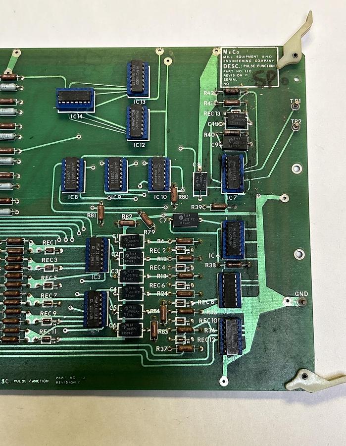 Used MILL EQUIPMENT,110,PULSE FUNCTION BOARD
