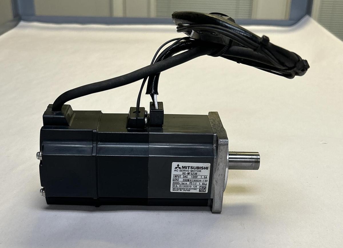 Used MITSUBISHI,HC-MFS23B,AC SERVO MOTOR
