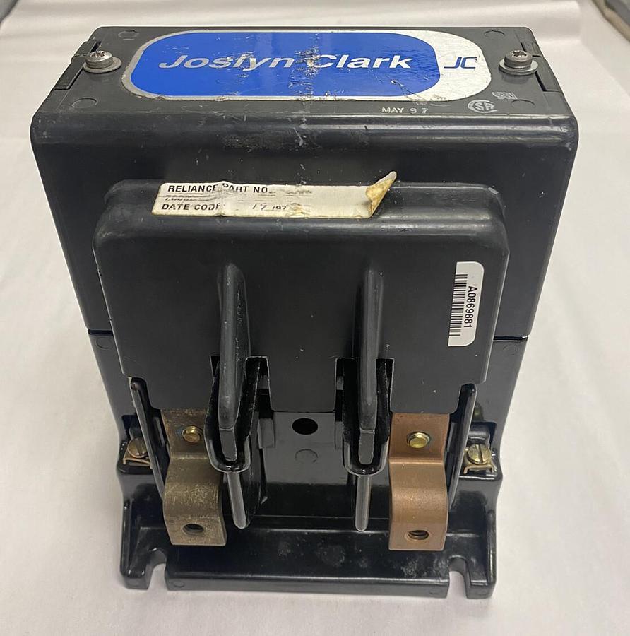 Used JOSLYN CLARK,RDP3-11100,CONTACTOR 110AMP 600VDC Refurbished