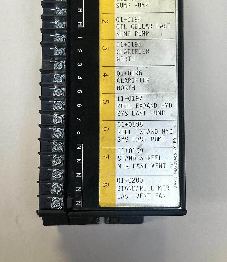 Used GE FANUC,IC660BBD100,IN / OUT GENIUS BLOCK MODULE
