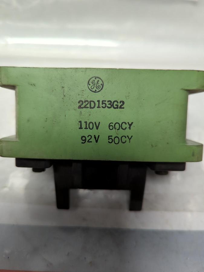 Used GE,22D153G2,COIL 110V 60CY 90V 50CY PRE-OWNED