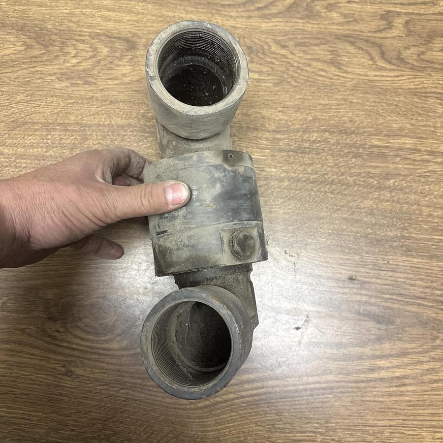 Used Barco,BD-50029-24-06,Rotary Union Joint Double 90 DEG Elbows