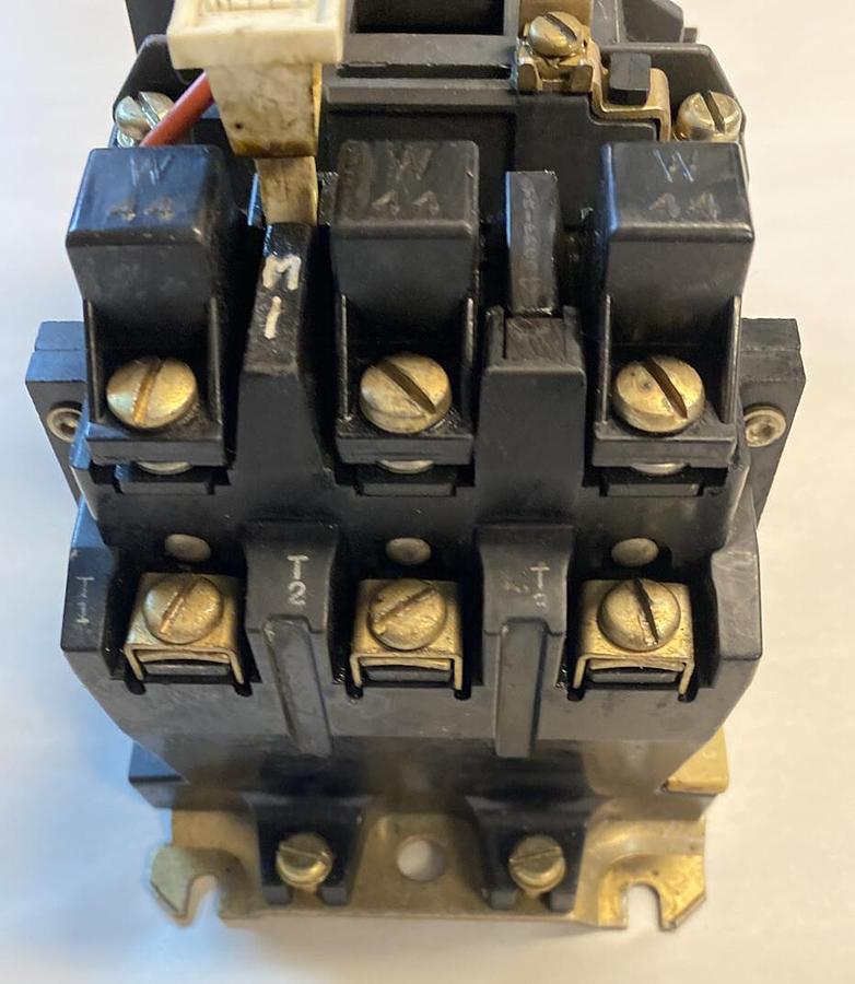 Used Allen-Bradley,509-BOD,Series B Size 1 Motor Starter 27AMP 600V 3 Pole