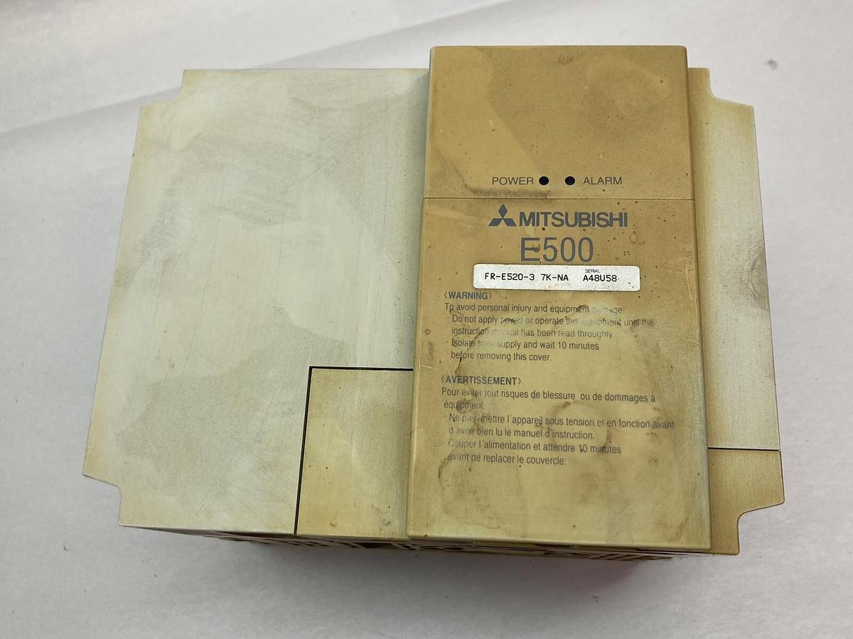 Used Mitsubishi,FR-E520-3.7K-NA,3-Phase Drive