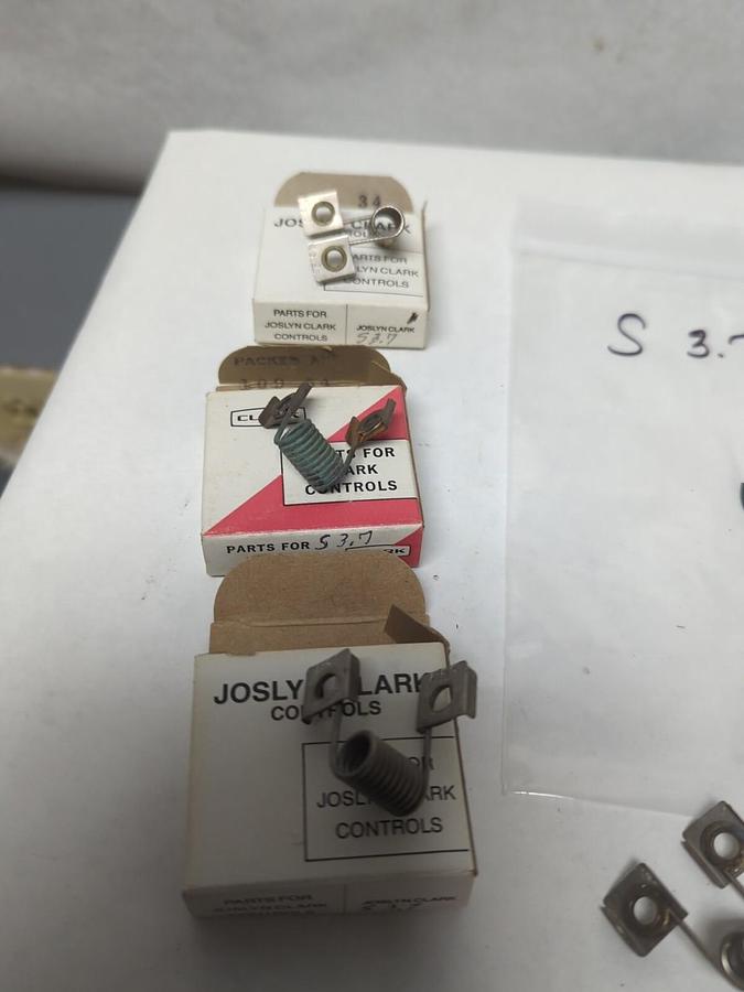 JOSLYN CLARK-CLARK,S3.7,OVERLOAD HEATER ELEMENT LOT OF 6