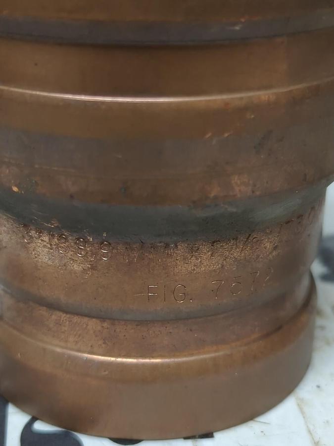 GRUVLOK,FIG. 7572, 3 INCH 88.9MM X 2-1/2 INCH 73.0MM CONCENTRIC REDUCER NOS