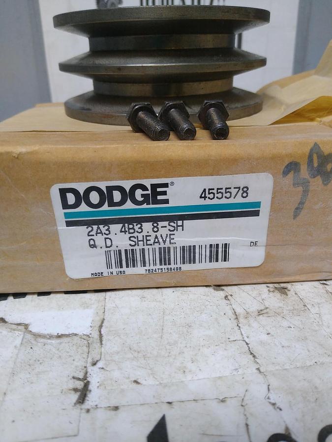 DODGE,455578  2A3.4B3.8-SH Q.D.,SHEAVE NOS