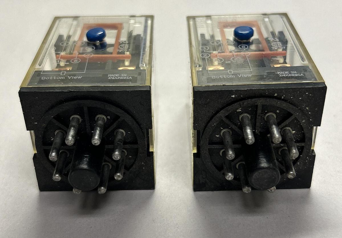 Used AA ELECTRIC,AAE-D204-M,RELAY LOT OF 2