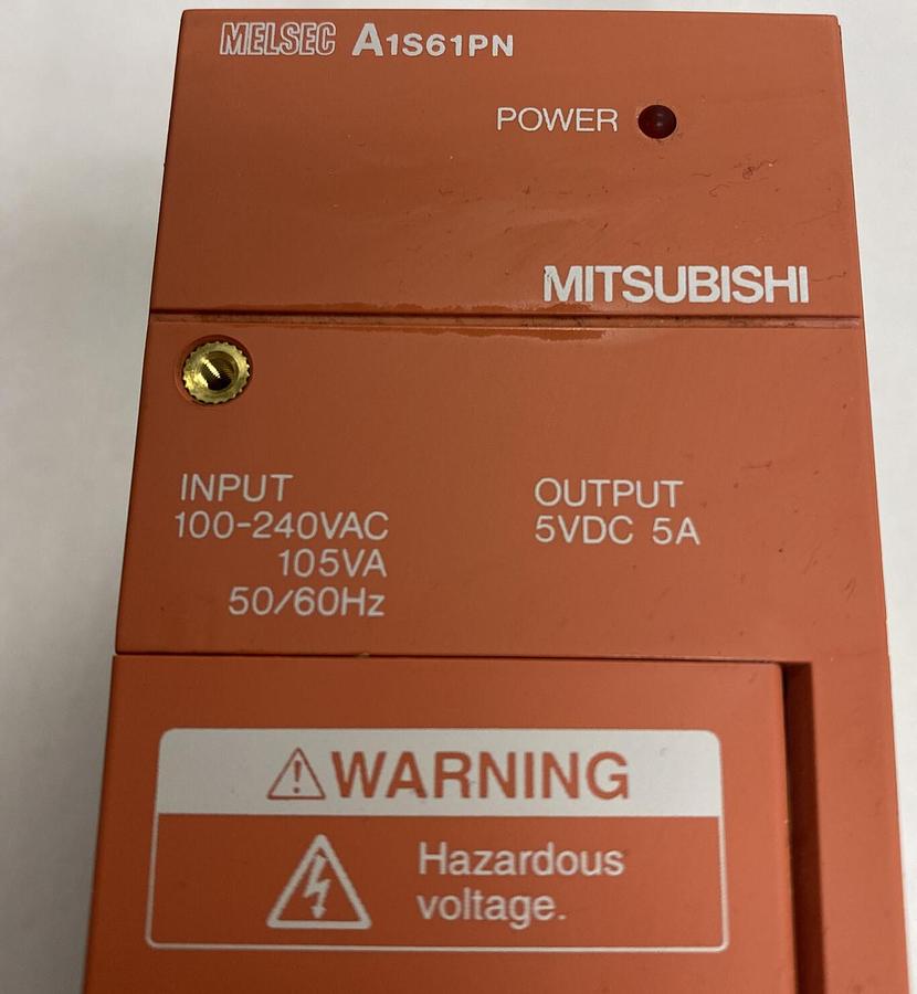 Used Mitsubishi,MELSEC A1S61PN,Power Supply