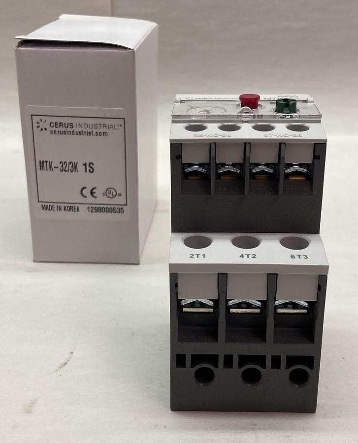 Cerus,MTK-32/3K 1S,Thermal Overload Relay 6kV 10A