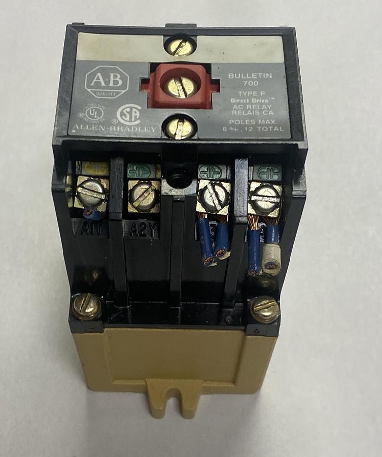 Used ALLEN BRADLEY,700-P400A1,AC RELAY