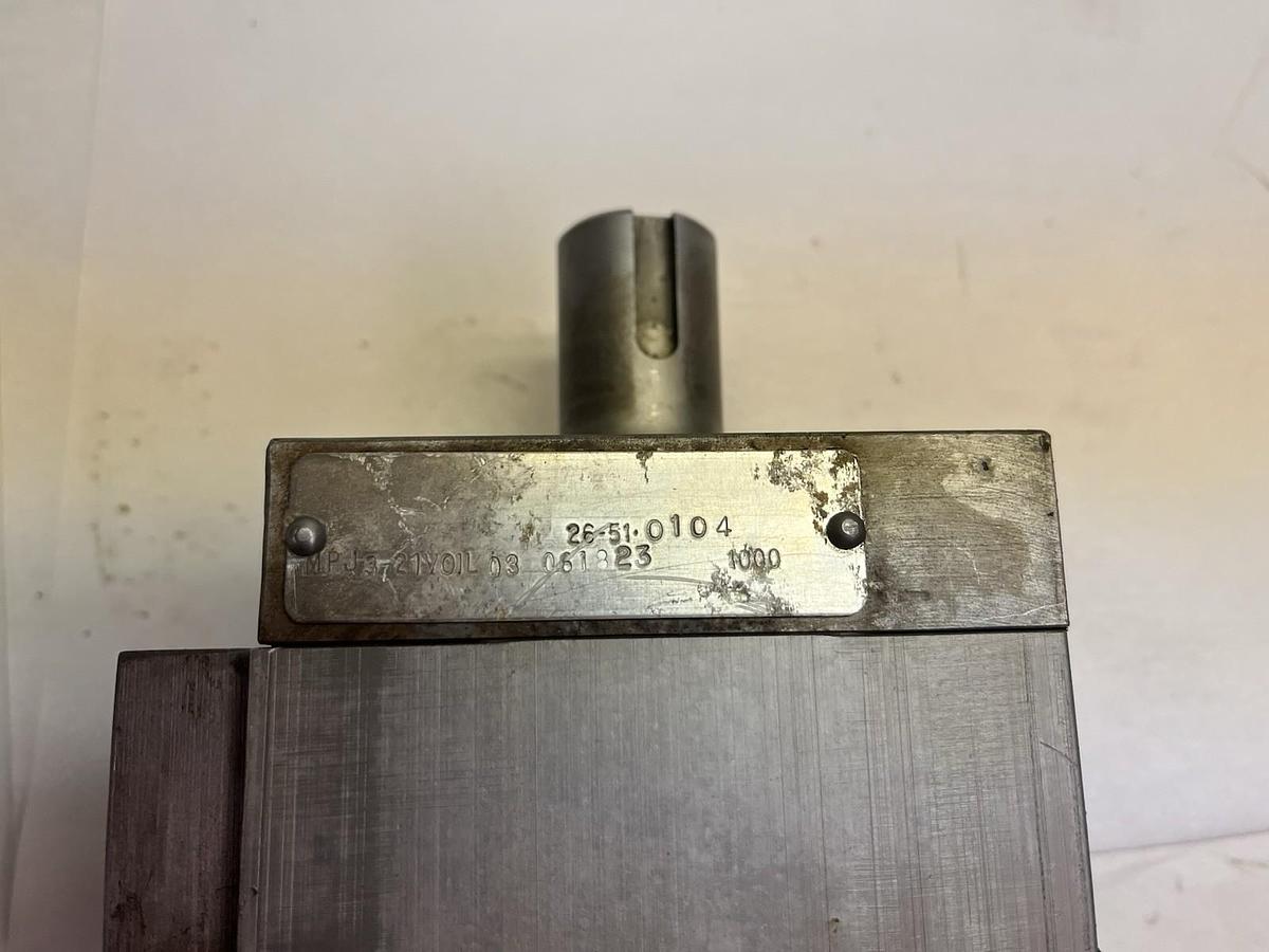 Used MICROMATIC ROTAC,MPJ3-21VOIL,HYDRAULIC ROTARY ACTUATOR