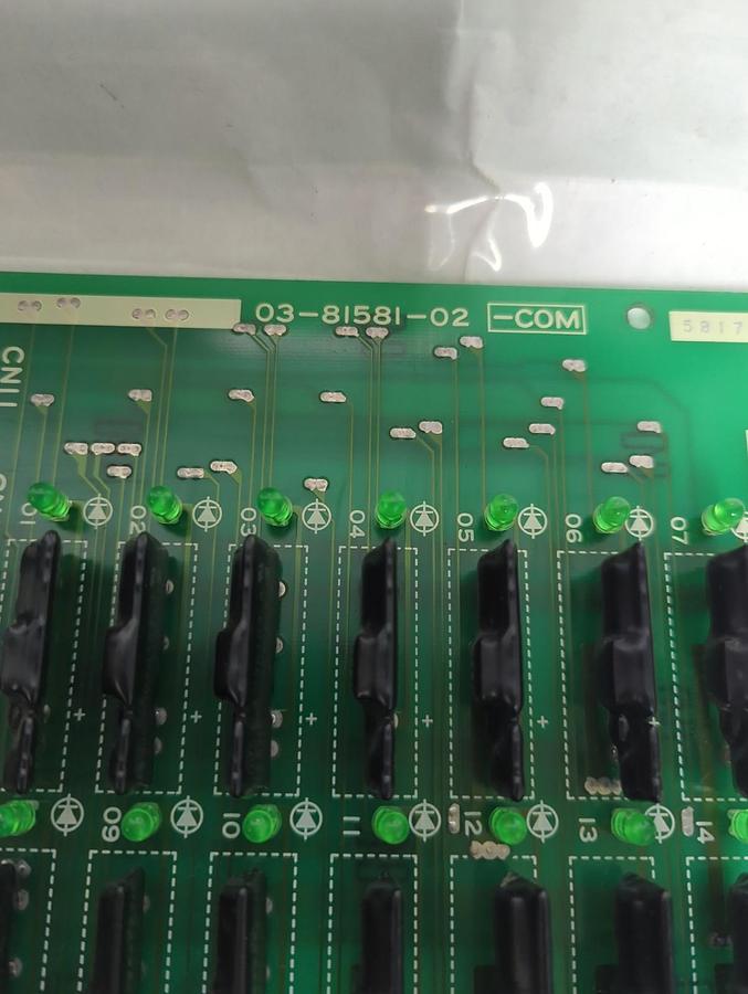 Used MITSUBISHI,03-81581-02,CIRCUIT BOARD PRE-OWNED