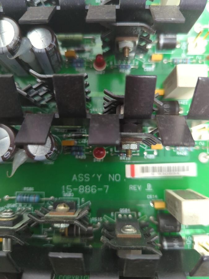 Used EATON,15-886-7,REV B CIRCUIT BOARD PRE-OWNED