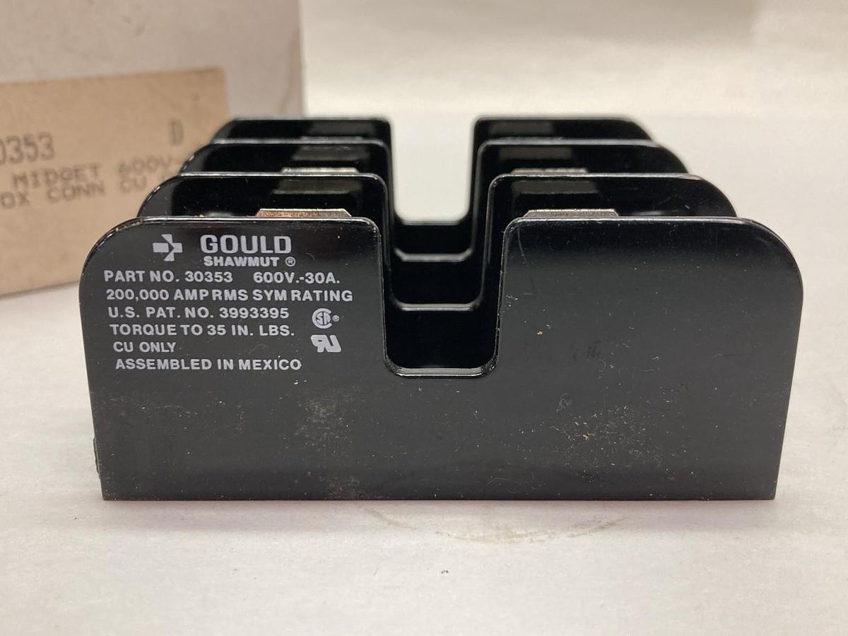 Gould,30353,3-Pole Fuse Block 600V 30A
